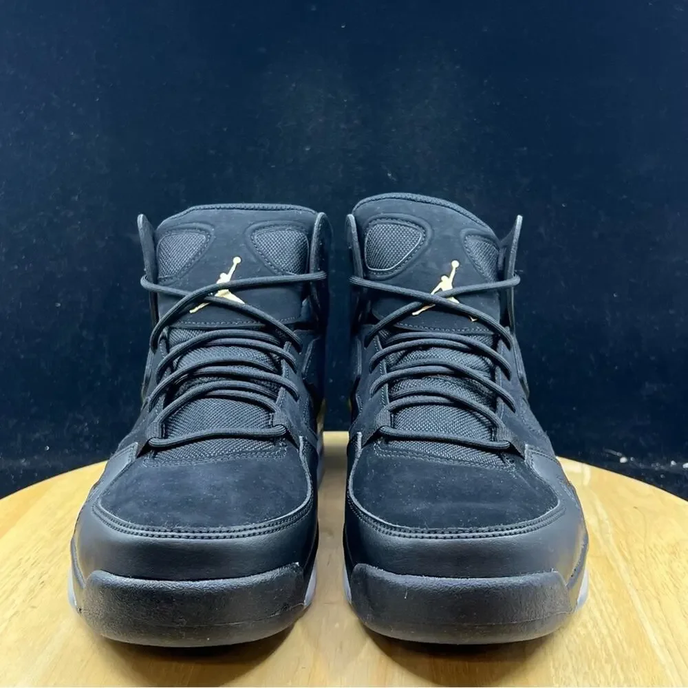 Nike Air Jordan Flight Club '91 Retro Black Gold DC7329-007 Men’s Size 10